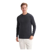 Slim Fit Soft Touch Basic Bisiklet Yaka Kazak- thumbnail 5