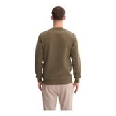 Erkek Slim Fit Pamuk Karışımlı Selanik Örgü Sweatshirt 56400 thumbnail 10