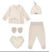 Bebek 5'li Set %100 Organic Pamuk Yenidoğan Serisi - CSY8189 thumbnail 2