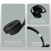 <![CDATA[BİX BH2-BK Siyah SOUNDCRAFT BH2 KATLANABİLİR KULAKÜSTÜ KABLOSUZ KULAKLIK]]> - 3