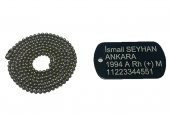 İsimli Renkli Künye - 1