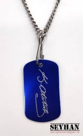 ATATÜRK İMZA Renkli Künye - 1