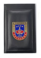 Jandarma Kalemlikli Not Defteri Cüzdan (Metal Rozet) thumbnail 1