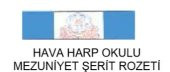 Harp Okulu Mezuniyet Şerit Rozeti (Hava Kuvvetleri) - 1