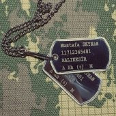 Lazer Baskı Orjinal Asker Künyesi thumbnail 1