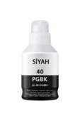 Lazer Ofis Malzemeleri Canon Gi-40 Siyah Muadil Mürekkep 135 Ml. 6k - 1