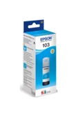 Lazer Ofis Malzemeleri Epson 103 Mavi Orjinal Mürekkep 65 ml thumbnail 1