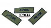 Hava Kuvvetleri Askeri İsimlik - 2 Adet - 1