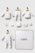 U.S. Polo Assn Hastane Çıkışı 10’lu set USB2704 Beyaz - 1