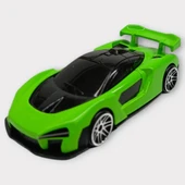 Metal Mini Arabalar  8 cm - Yeşil - 1 - 1