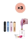 3’lü Doldurulabilir Parfüm Şişesi – 5 ml | Renk Seçimiyle Kendi Tarzını Yarat - 1