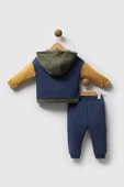 U.S. Polo Assn 2 li Takım USB2573 İndigo Hardal thumbnail 4