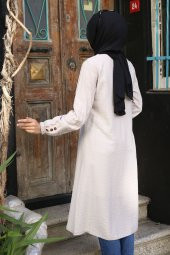 Fermuarlı Kap - Bej - 2
