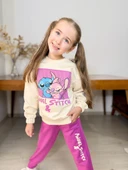 Stitch Kız Çocuk Eşofman Takım - 9