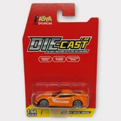 Metal Mini Arabalar  8 cm - Turuncu - 1 - 8