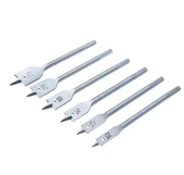 6 Parça Tahta Ahşap Oyma Ağaç Delici Yaprak Matkap Uç Seti Yaprak Panç Yaprak Punch Kelebek Panç - 2