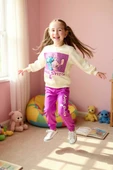 Stitch Kız Çocuk Eşofman Takım - 10