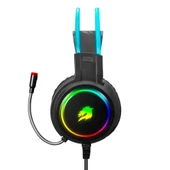 GameBooster GB-H18L Firefly RGB 7.1 Surround Siyah Gaming Kulaklık - 5