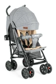 Moje Strong Baston Bebek Arabası Gri Siyah - 1