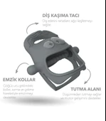 Mochi Diş Kaşıyıcı Gri - 6