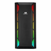PowerBoost VK-G3701B 550W 80+ USB 3.2 ARGB ATX Mid Tower Siyah Kasa - 2