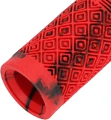 KENZE MTB Elcik Silikonlu Çift Renk Kaymaz Yapı 170 mm Bisiklet Elciği Kolay Kavrama Kırmızı thumbnail 5