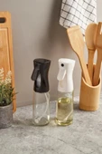 Yemeklik Yağ Spreyi Airfryer Yağdanlık Zeytinyağı Ve Limon Sprey Şişesi,siyah - 3