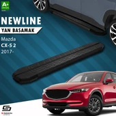 S-Dizayn Mazda CX-5 2 NewLine Siyah Yan Basamak 183 Cm 2017 Üzeri A+ Kalite thumbnail 1