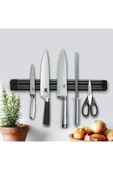 Büyük Boy Mıknatıslı Bıçak Askısı 55 cm Bıçak Tutucu Bıçak Organizer Bıçaklık - 4