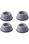 Gri Çamaşır Makinesi Titreşim Engelleyici Stoper 4 Lü Set - 4