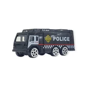 3'lü İş Makinaları Road Seti - Die Cast - DS044 - Polis - 2