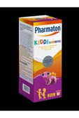 Pharmaton Kiddi Growth Kalsiyum Vitamin D İyot İçeren Takviye Edici Gıda Meyve Aromalı Şurup 200 ml - 1