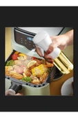Sprey Yağdanlık Airfryer Için Yağdanlık Püskürtmeli Beyaz Sprey Cam Şişe - 2
