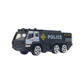 3'lü İş Makinaları Road Seti - Die Cast - DS044 - Polis - 3