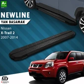 S-Dizayn Nissan X-Trail T31 NewLine Siyah Yan Basamak 173 Cm 2007-2014 A+ Kalite thumbnail 1