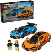 Lego Speed Champions Lamborghini Revuelto & Huracán STO 77238 thumbnail 1