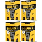 2025 5. Sınıf Matematik Türkçe Fen Sosyal Hibrit - Konu Seti 4 Kitap - 1