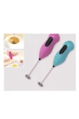 Mini Mikser Kahve Süt Köpürtücü Karıştırıcı Cappucino Mixer Pilli Çırpıcı Bz000018 - 3