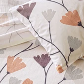 Taç Çift Kişilik Ranforce Baskılı Pike Takımı Lassie - 2