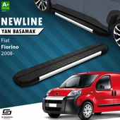 S-Dizayn Fiat Fiorino NewLine Krom Yan Basamak 173 Cm 2008 Üzeri A+ Kalite - 1