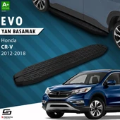 S-Dizayn Honda CR-V 4 Evo Siyah Yan Basamak 173 Cm 2012-2018 A+ Kalite thumbnail 1
