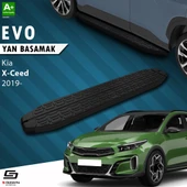 S-Dizayn Kia XCeed Evo Siyah Yan Basamak 183 Cm 2019 Üzeri A+ Kalite thumbnail 1