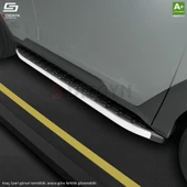 S-Dizayn Kia Stonic Evo Aluminyum Yan Basamak 173 Cm 2017 Üzeri A+ Kalite thumbnail 6