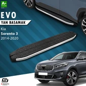 S-Dizayn Kia Sorento 3 Evo Krom Yan Basamak 183 Cm 2014-2020 A+ Kalite thumbnail 1