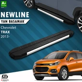 S-Dizayn Chevrolet Trax NewLine Krom Yan Basamak 163 Cm 2013-2022 A+ Kalite thumbnail 1