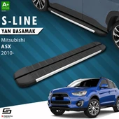 S-Dizayn Mitsubishi ASX S-Line Aluminyum Yan Basamak 183 Cm 2010 Üzeri A+ Kalite thumbnail 1