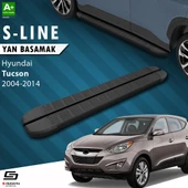 S-Dizayn Hyundai Tucson 2 S-Line Siyah Yan Basamak 173 Cm 2004-2014 A+ Kalite thumbnail 1