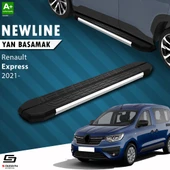 S-Dizayn Renault Express NewLine Krom Yan Basamak 203 Cm 2021 Üzeri A+ Kalite thumbnail 1