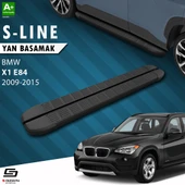 S-Dizayn Bmw X1 E84 S-Line Siyah Yan Basamak 183 Cm 2009-2015 A+ Kalite thumbnail 1