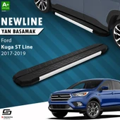 S-Dizayn Ford Kuga 2 ST-Line NewLine Aluminyum Yan Basamak 183 Cm 2017-2019 A+ Kalite thumbnail 1